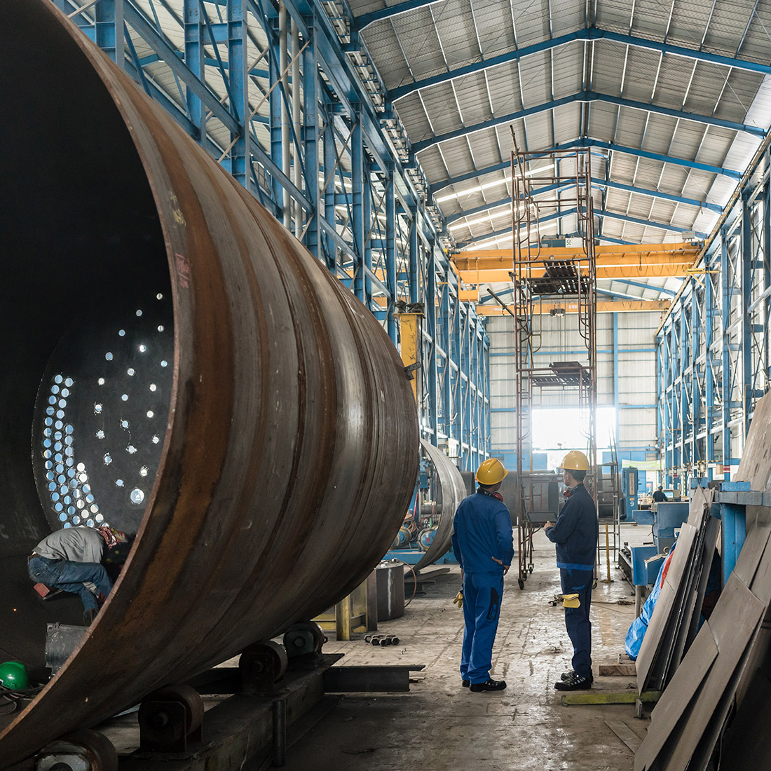 Iterga Mecanizado bajo plano de alta precision para el sector de la Calderería