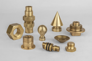 Mecanizado bajo plano de latón en Iterga en Soraluze, Gipuzkoa, Euskadi, Pais Vasco, España, Europa